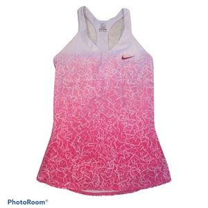 Nike Razorback dri fit tennis tank , pink …